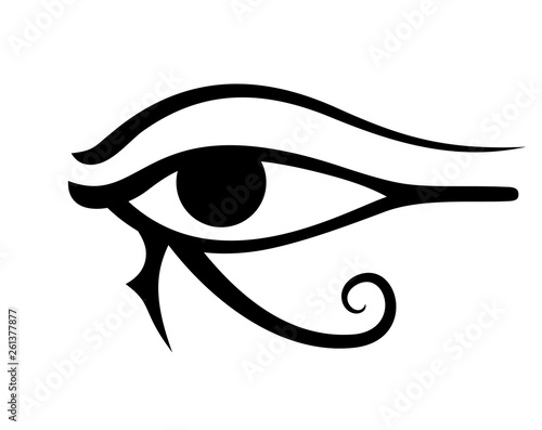 Egypt eye illustration