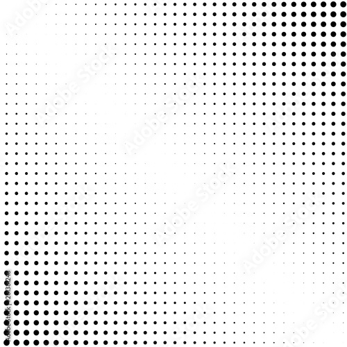 Background of black dots on white