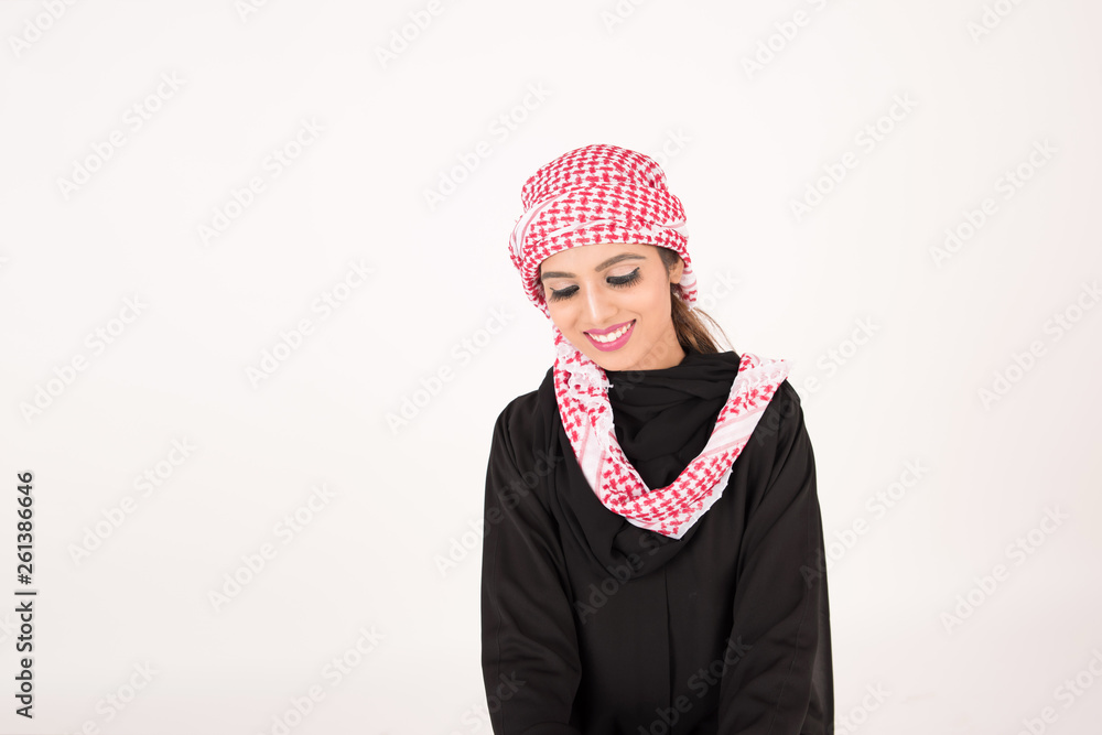 Beatiful Arab female in traditional dress Beatiful Arab female in traditional dress