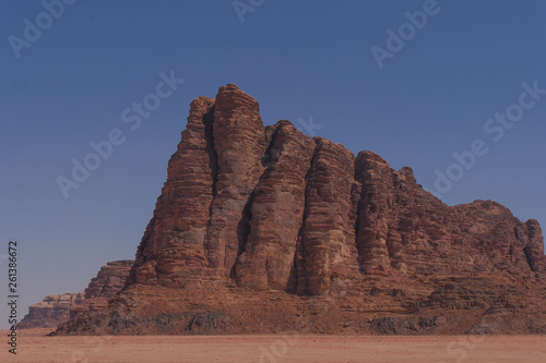 Sieben Säulen der Weisheit im Wadi Rum