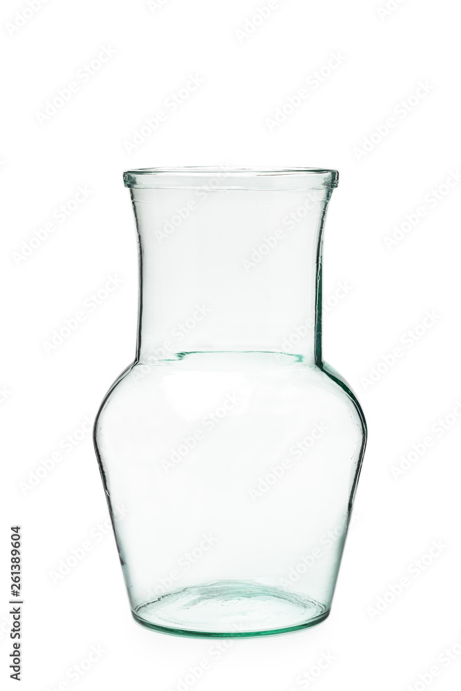 glassware on white background glassware on white background