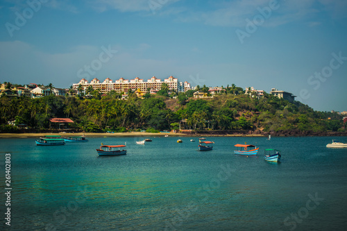 boats in the bay