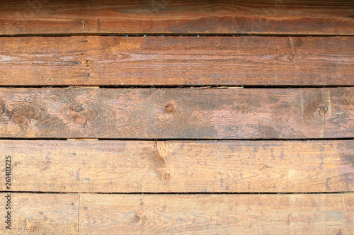Wood texture background. Rustic wood grain background texture. Wooden wall of long boards.