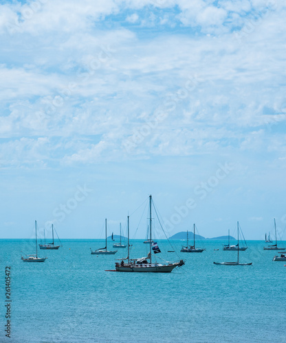 Boats at Airlie Beach