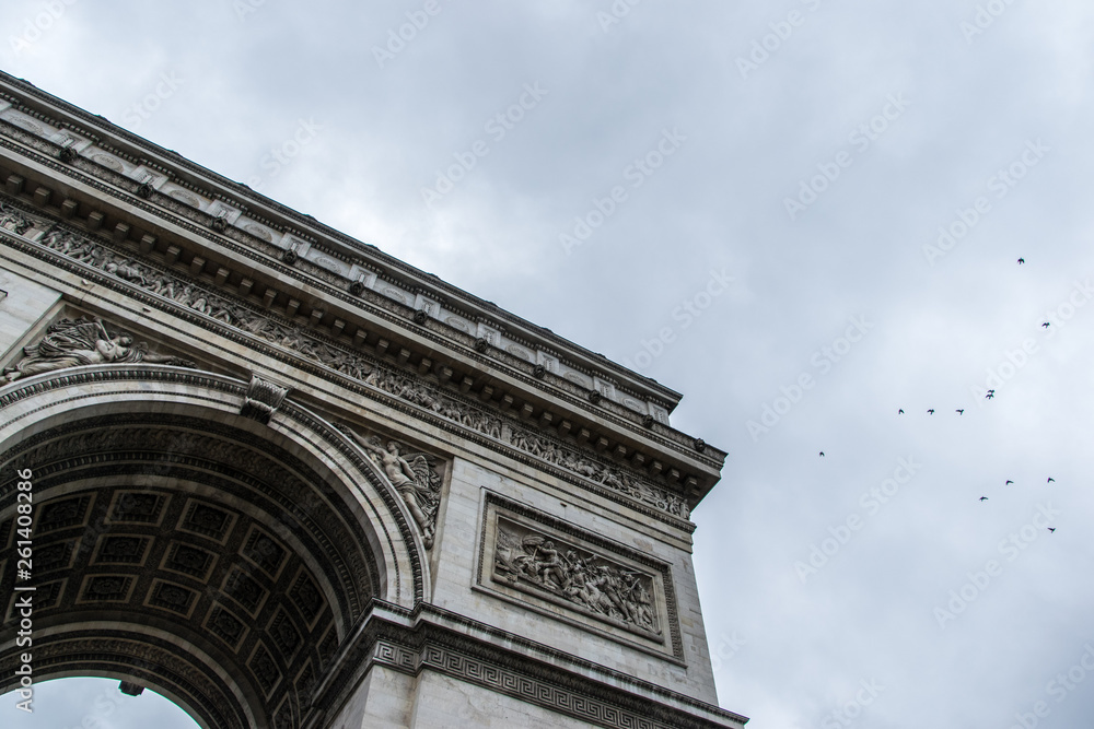 Arc de Triomphe in Paris, France