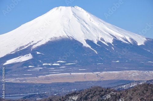 菰釣山から望む富士山