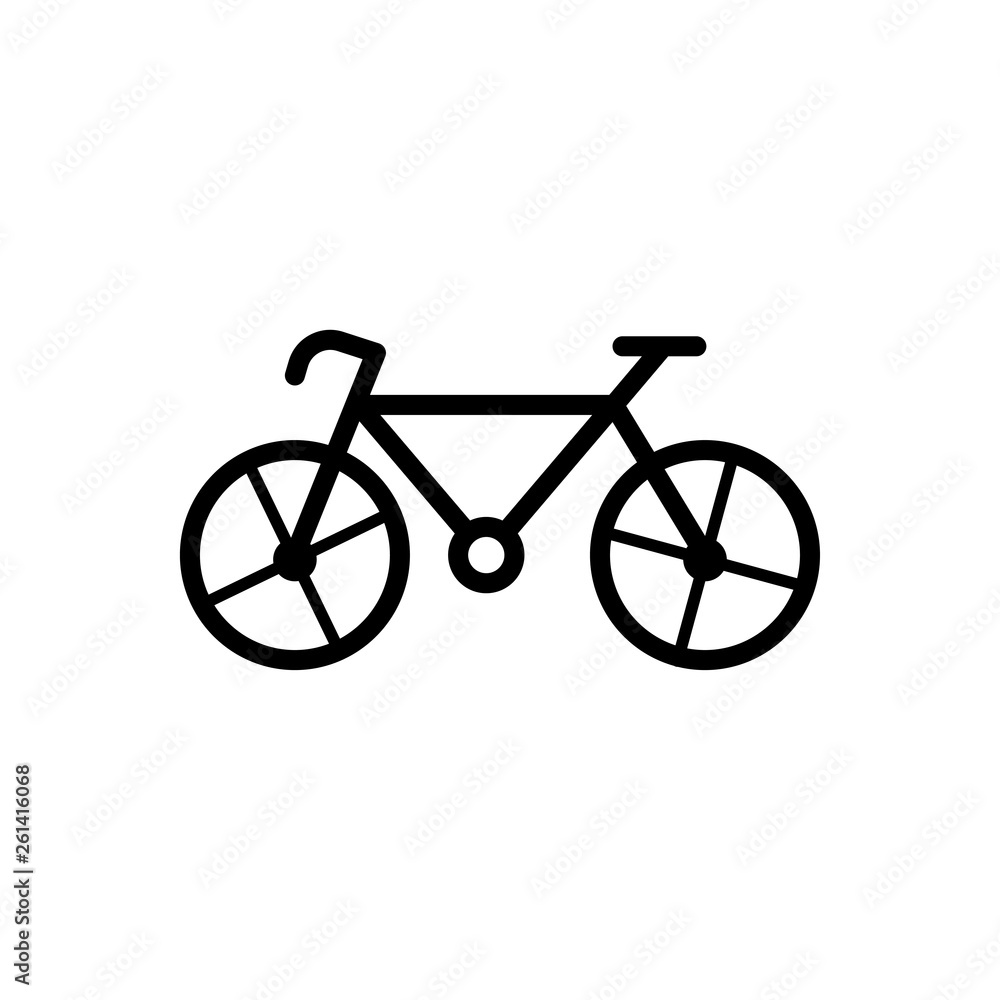 Obraz premium Bike icon