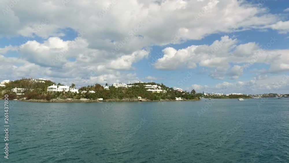 A beautiful sunny day at Hamilton, Bermuda A beautiful sunny day at Hamilton, Bermuda