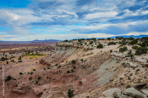 Painted Cliff - Early Castle Valley - Utah