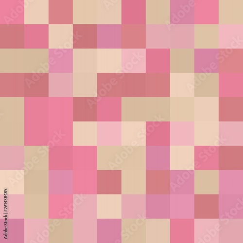 abstract colorful seamless geometric texture background with 100 rectangular squares in mosaic pattern. can be used for clothes fabric garment fashion graphic or concept design.
