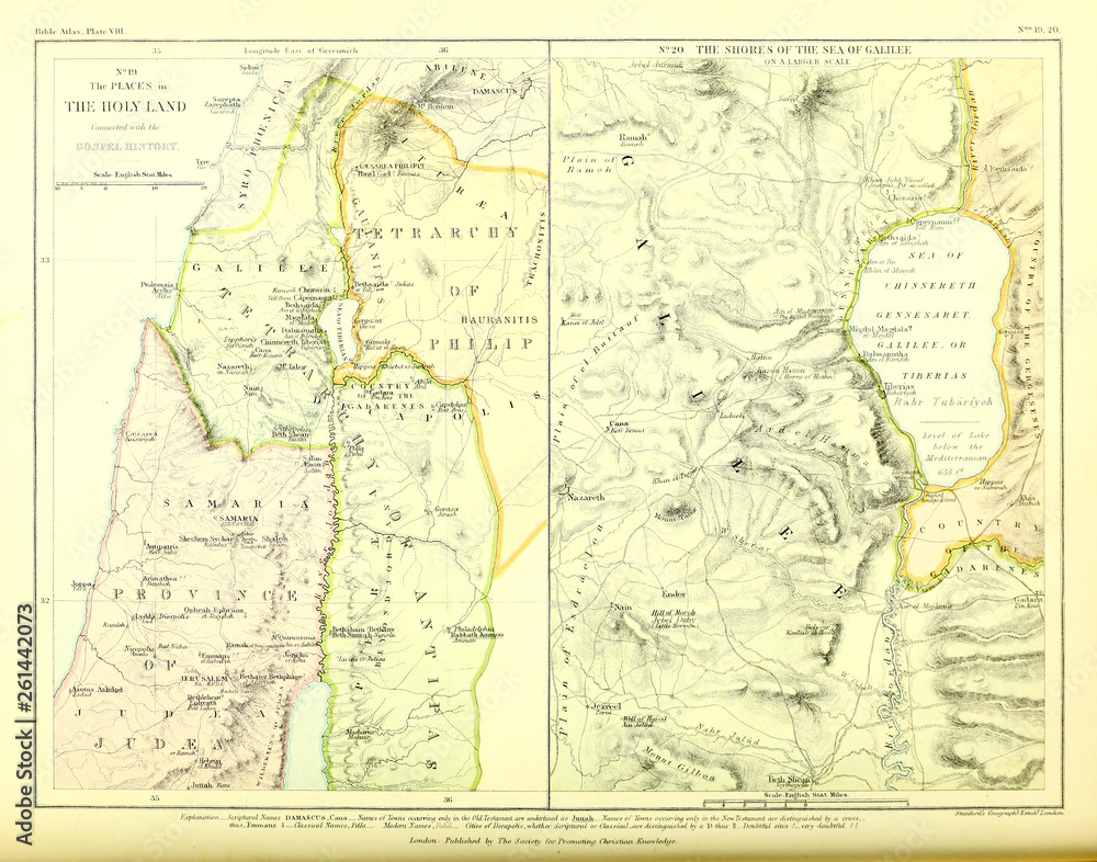 Holy land map