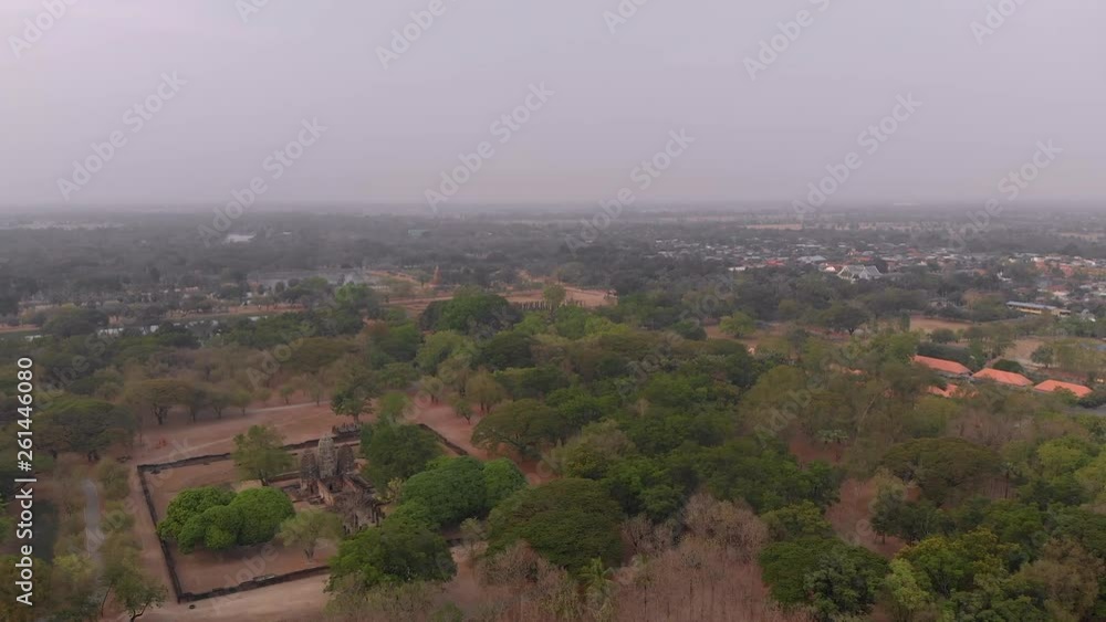 aerial view of Sukhothai historical park aerial view of Sukhothai historical park