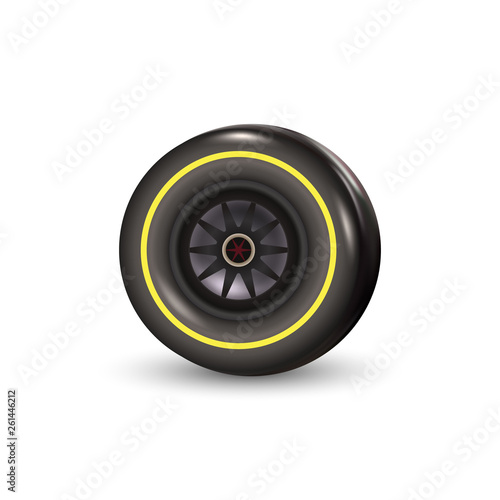 race car tyre
