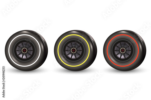 race car tyre photo