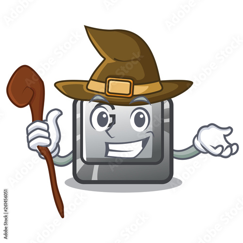 Witch button G in the character shape