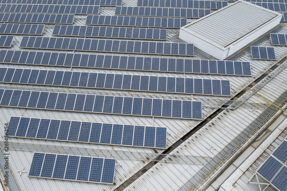 Obraz premium Solar panel system