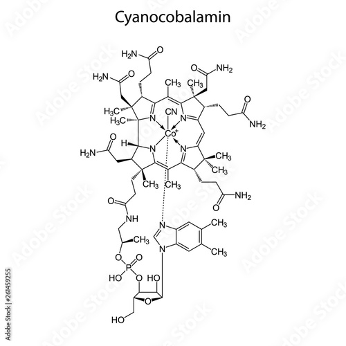 Skeletal formula of molecule.