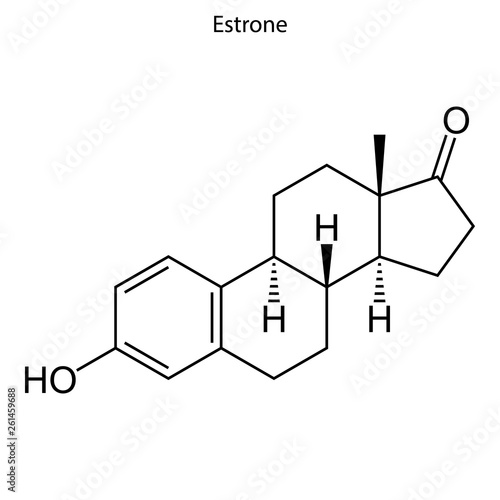 Skeletal formula molecule