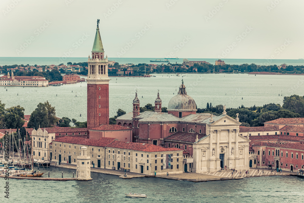 Fototapeta premium Aerial view of Venice City