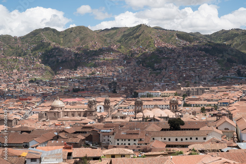 View of Cusco in Peru