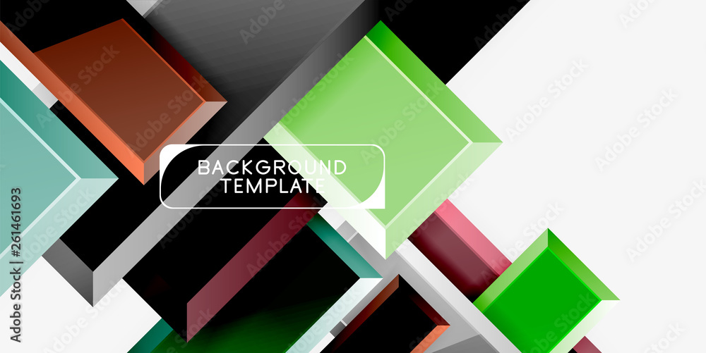 Glossy arrows geometric background Glossy arrows geometric background