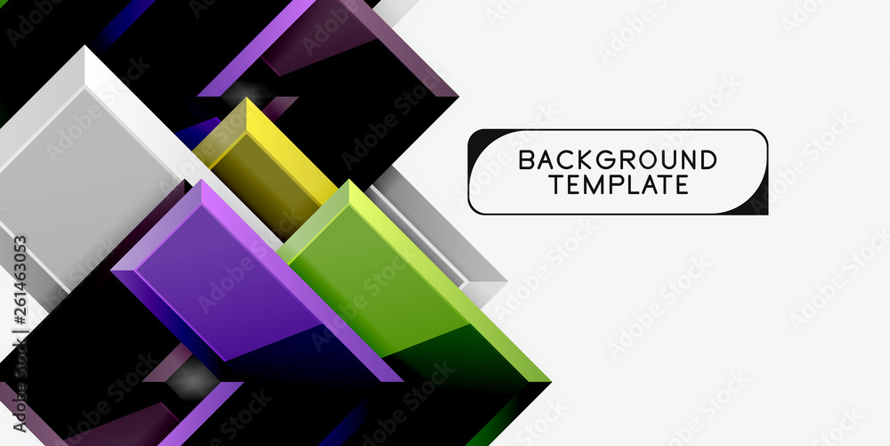 Glossy arrows background