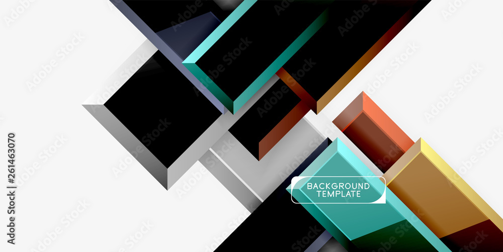 Glossy arrows background Glossy arrows background