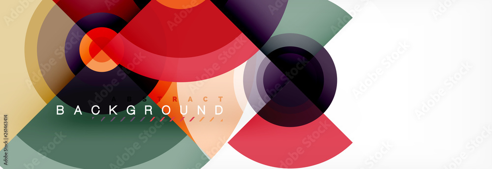 Circle geometric composition abstract background design, cover, template, brochure, flyer. Circle geometric composition abstract background design, cover, template, brochure, flyer.