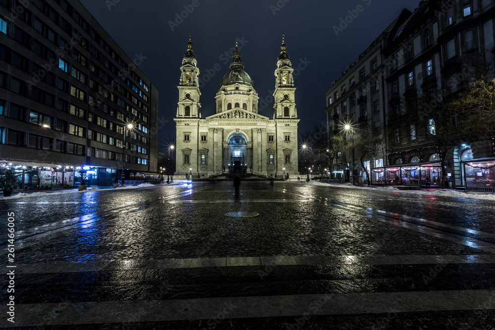 St.Stephen's cathedral in Budapest