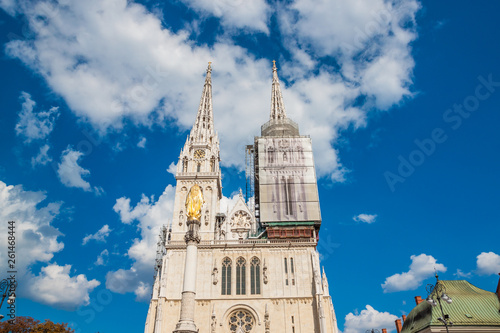 Zagreb Cathedral in Zagreb, Croatia © cone88