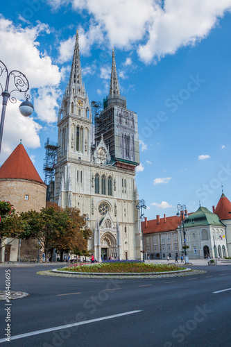 Zagreb Cathedral in Zagreb, Croatia