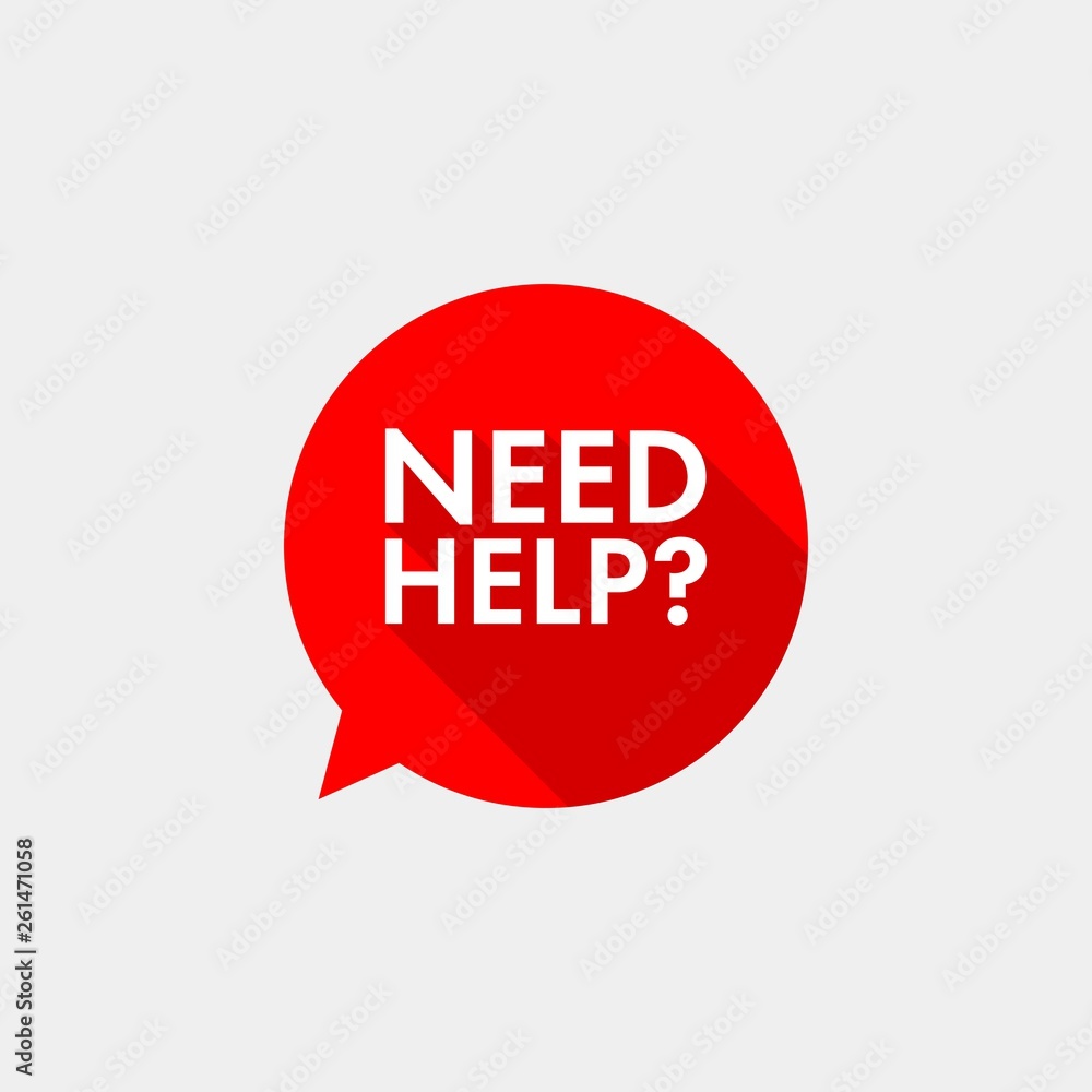 Help flat vector icon. Support flat vector icon Help flat vector icon. Support flat vector icon