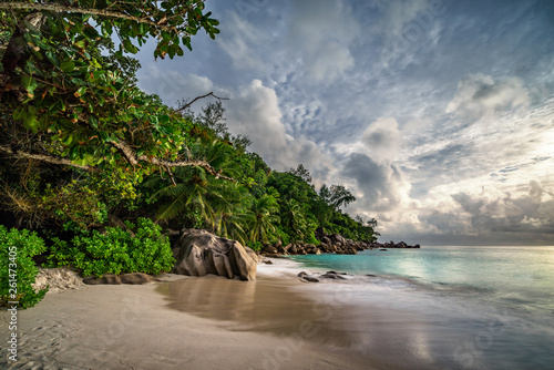 paradise beach at anse georgette, praslin, seychelles 22