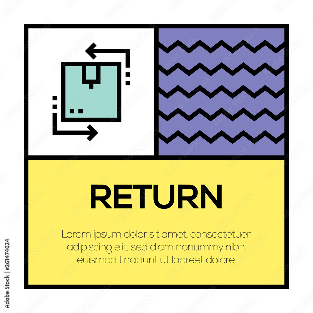 RETURN ICON CONCEPT