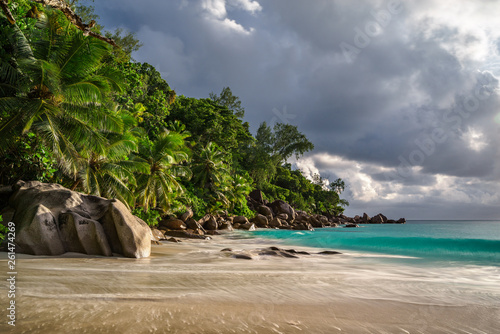 paradise beach at anse georgette, praslin, seychelles 37