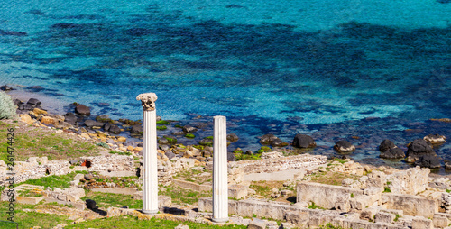 Archeological antique site of Tharros photo