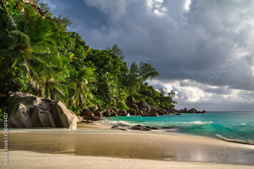 paradise beach at anse georgette, praslin, seychelles 40