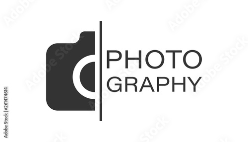 Camera device sign icon in flat style. Photography vector illustration on white isolated background. Cam equipment business concept.