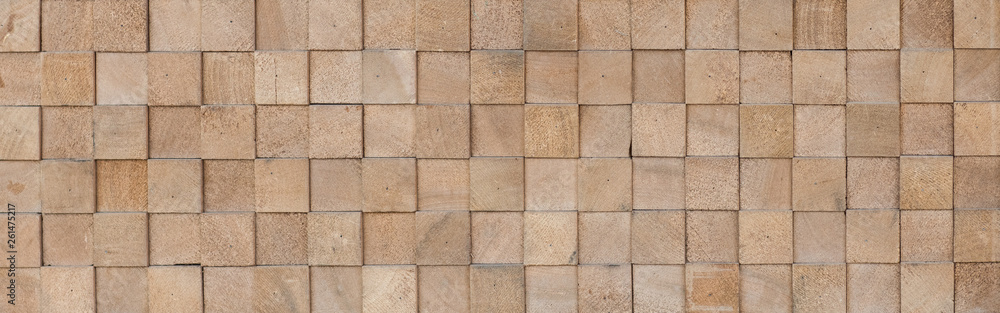 Naklejka premium the wooden texture of the Board,Stack of wooden bars background