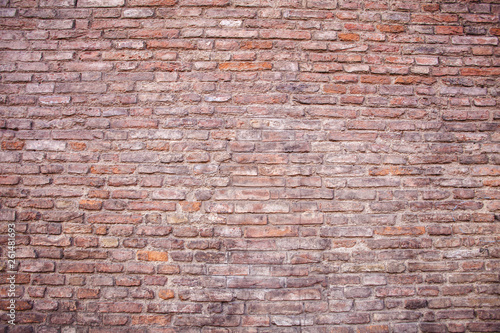 Closeup of old brick wall