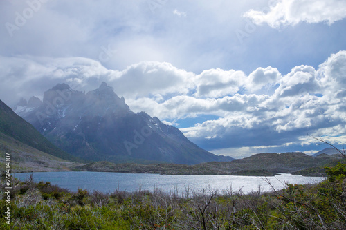 Lake Pehoe view, Torres del Paine, Chile