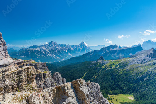 Breathtaking view of the Cortina Dolomites. Unique show. Italy © Nicola Simeoni