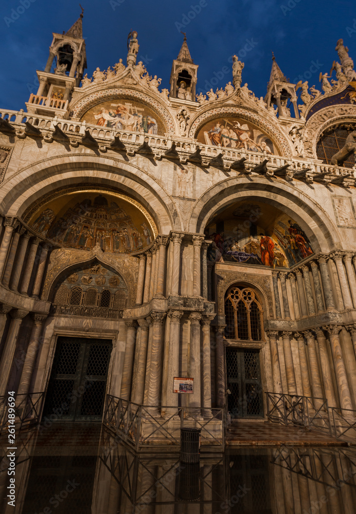 Ancient Basilica di San Marco in Venice