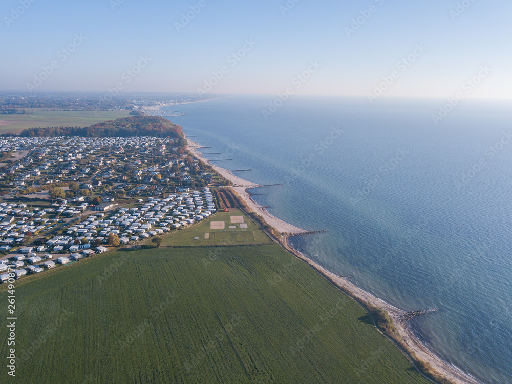 luftbild Küste Meer urlaub