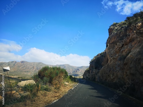 road in the mountains