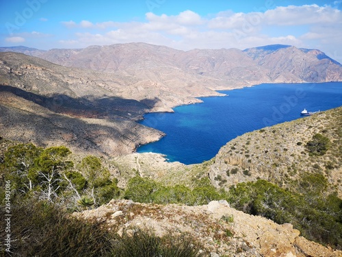 view of a bay in the sea