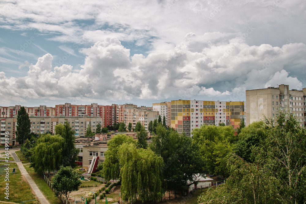 Soviet panel houses