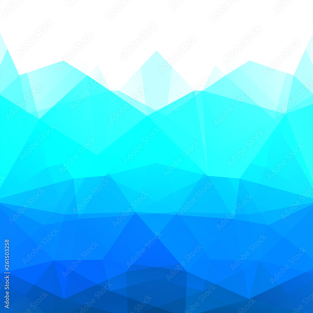 Abstract background consisting of blue, white, triangles. Geometric design for business presentations or web template banner flyer. Vector illustration Abstract background consisting of blue, white, triangles. Geometric design for business presentations or web template banner flyer. Vector illustration