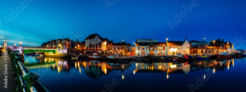 Weymouth Harbour at Night © Paul