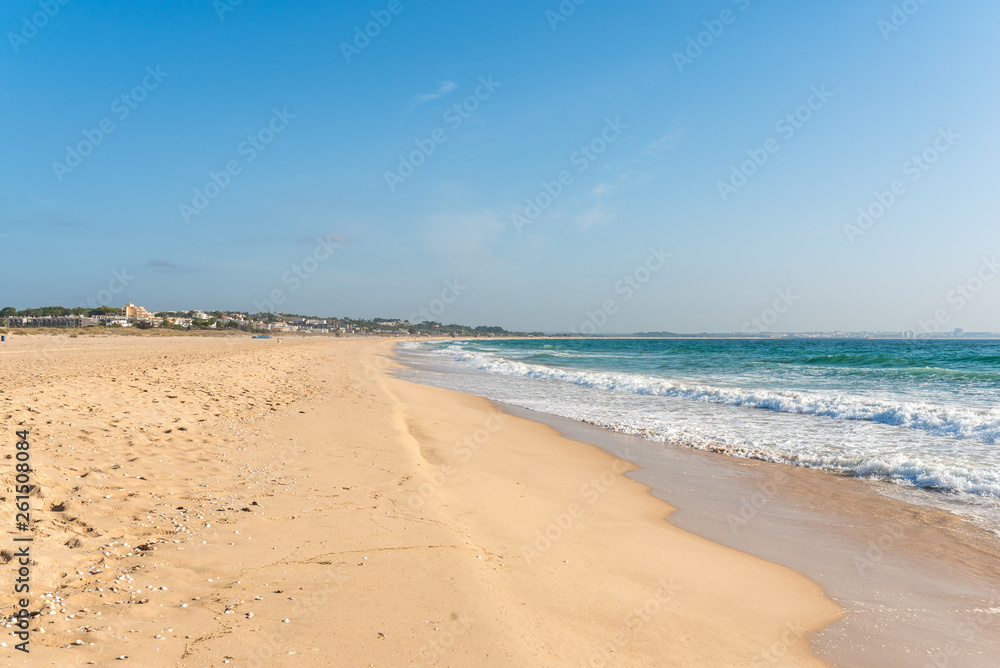 The Meia Praia, in English, half beach, ist the most popular  beach of Lagos. Meia Praia is one of the largest open bays in Europe